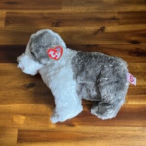 Retired TY Beanie Buddy HERDER the Old English Sheepdog